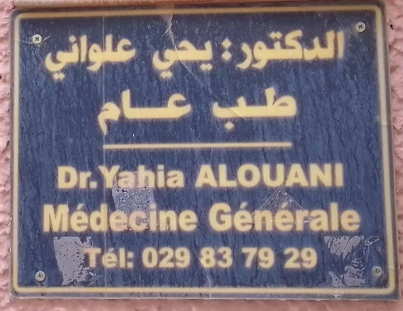 Dr Yahia ALOUANI