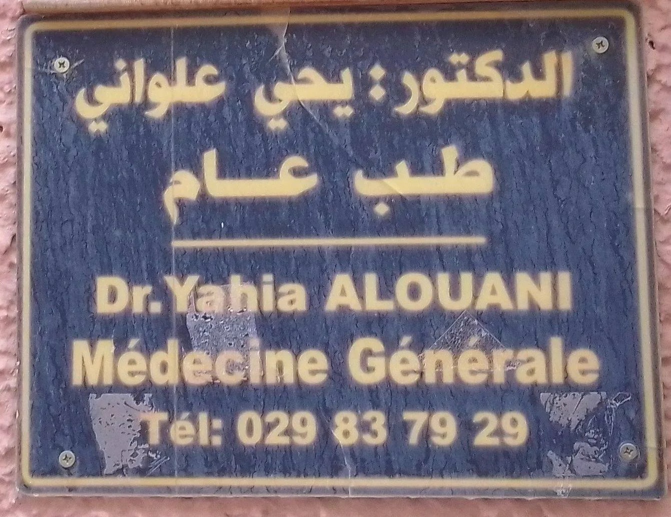 Dr Yahia ALOUANI